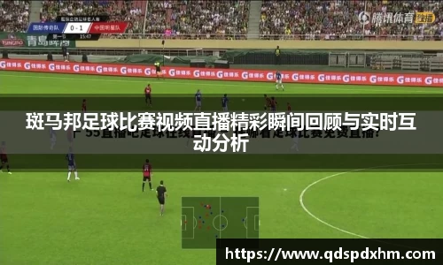 斑马邦足球比赛视频直播精彩瞬间回顾与实时互动分析